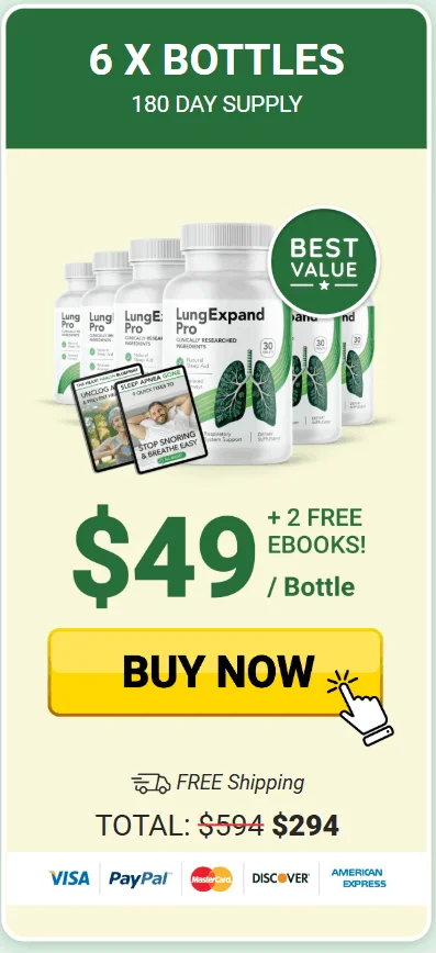 Lung Expand  price 6 bottle